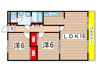 プロヴァンスの物件間取画像